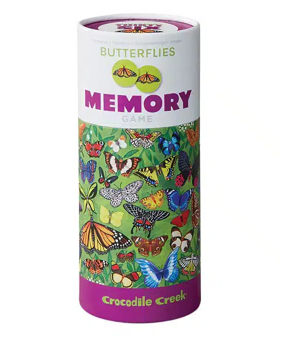 crocodile creek memory game butterflies 3004