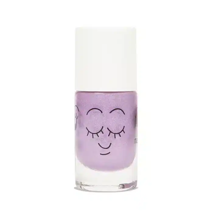 piglou lilac glitter nail polish 1